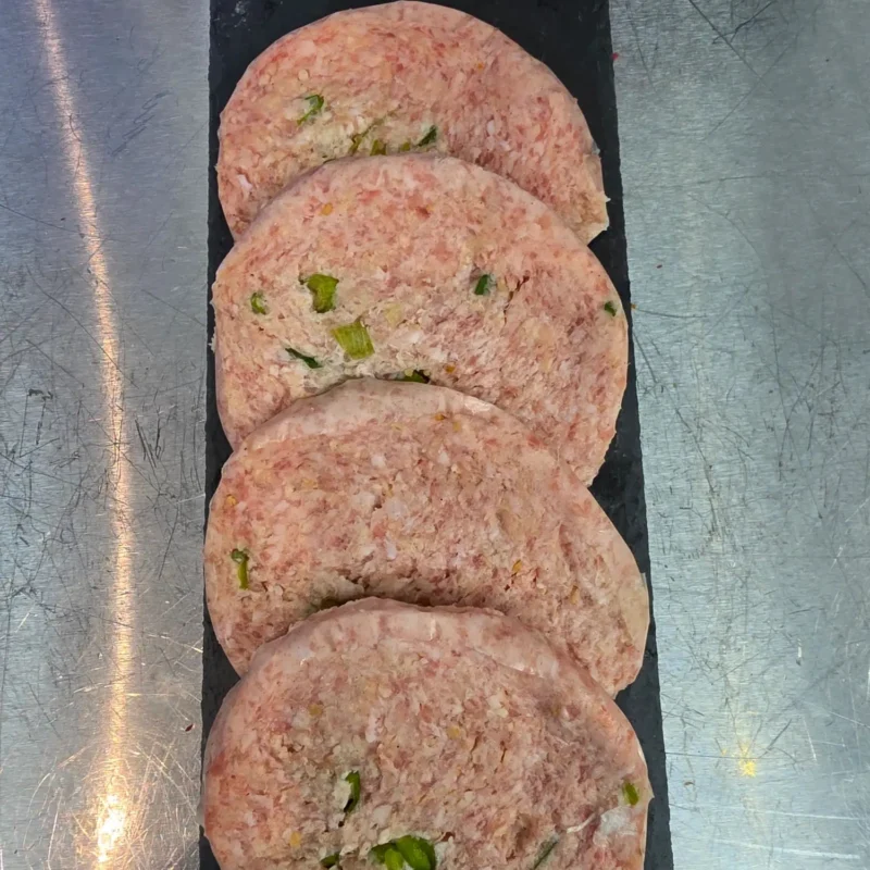 Spring Onion Pork Round