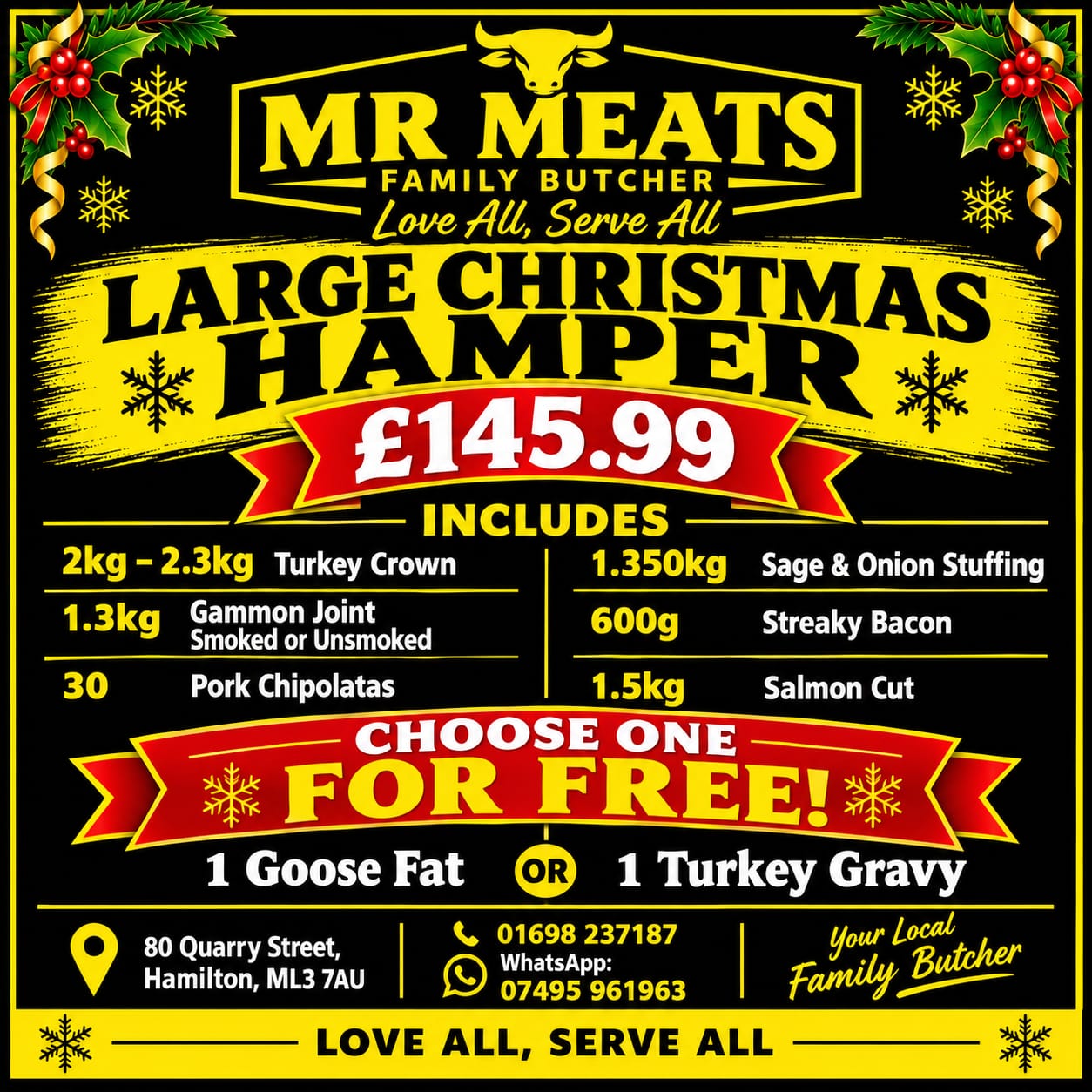 Mr Meats Large Christmas Hamper Product Image