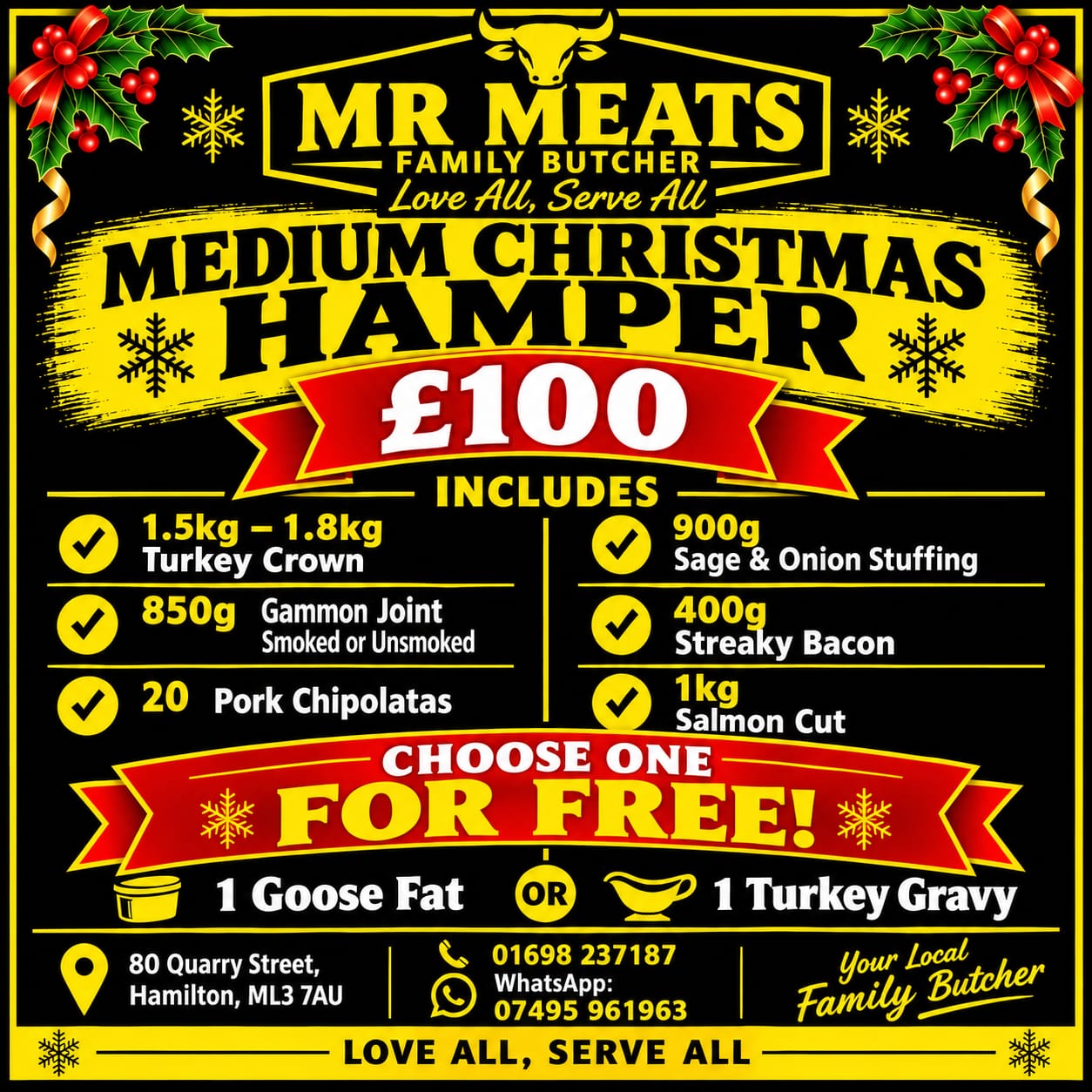 Mr Meats Medium Christmas Hamper Product Image